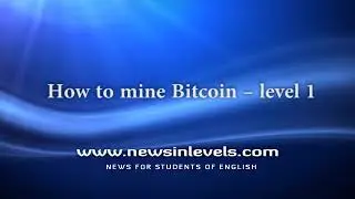 How to mine Bitcoin – level 1