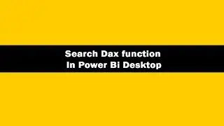 Search Function (DAX) - DAX Search Function In Power BI Desktop | DAX Tutorials