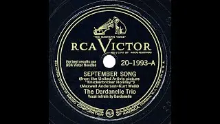 1946 Dardanelle Trio - September Song