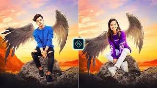 Photoshop Wings Photo Editing Tutorial | Fantasy Manipulation Effects 2021