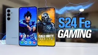 Samsung Galaxy S24 FE Gaming!