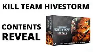 BIG 40K Reveals - Killteam Hivestorm Contents Reveal - Vespid, Aquilons, Terrain + More