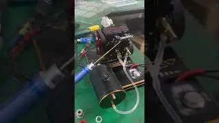 TOYAN FS-L200 Two Cylinder Four Stroke Nitro RC Engine testing Video