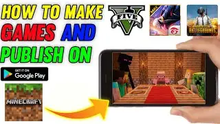 How to make Minecraft and publish on play store || how to make games like Minecraft in android