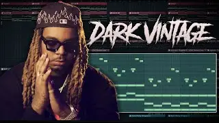 How To Make Bouncy DARK VINTAGE Beat Like WHEEZY, PVLACE, Southside FROM SCRATCH | FL Studio