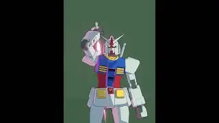 Oh hey, it saw us. | Gundam Test Animation 