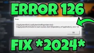 How To FIX *ERROR 126* In CS2! *2024*