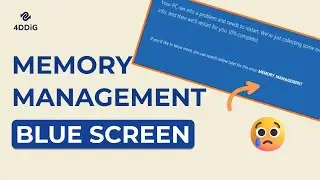 MEMORY_MANAGEMENT | How To Fix Blue Screen Of Death Stop Code: Memory Management In Windows 10/11