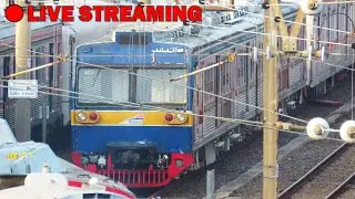 🔴 MOTORIDE KE DIPO KRL DEPOK NONTON KRL TOKYU 8500 SERIES ! Nonton KRL Commuter Line Pensiun Langsir
