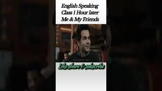 English Speaking Class 🤣🤣🤣🤣 #shorts #rajkumarrao #whatsappstatus #englishspeaking #comedyvideos