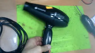 How to disassemble a hair dryer Hairway Lombardy ceramic & ionic