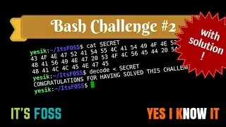 The Bash Challenge #2 (with solution !)