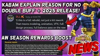 Rewards Boost For AW Season | Kabam Respond To No Double Rework/Buff | Ties in BG Matches [MCN]