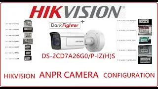 Hikvision ANPR Camera Configuration