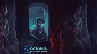 Create a Octopus Photo Manipulation in Photoshop