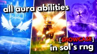 (ERA 8) All AURA ABILITIES Showcase + Damage In Roblox Sol's RNG