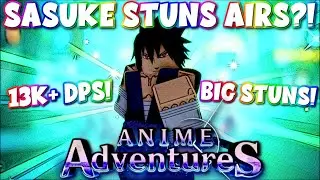 *Max* Evolved Sasuke (Storm) STUNS & HITS AIRS! • Roblox Anime Adventures!