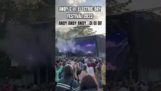 ANDY C | Electric Bay Festival 2023 #dnb #andyc #electricbayfestival2023 #festival #torquay #Sun