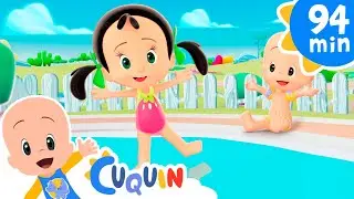 Swimming Dance 👙 and more Nursery Rhymes by Cleo and Cuquin | Children Songs