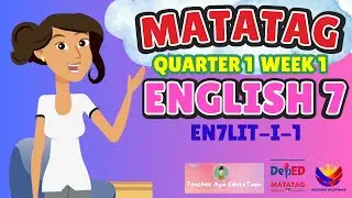 MATATAG English 7 Q1 Week1: Basic Elements of Poetry