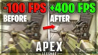 ✔APEX LEGENDS SEASON 8 Low End PC | Lag Fix | +400 FPS | Ultimate APEX LEGENDS FPS Boost Guide 2021