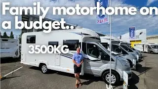 A New Affordable Family Motorhome on a budget : The One Motorhome walk around tour and demo