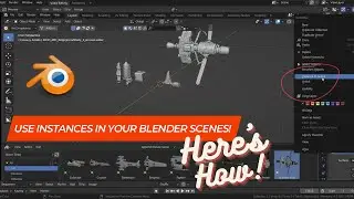 You Should Use Instances In Your Blender 3D Project!  | #Tutorial