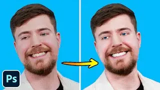 How To Retouch Face Like MrBeast in PHOTOSHOP!