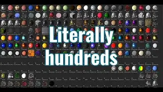 Hundreds of Blender materials FOR FREE