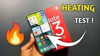 Redmi Note 13 pro 5G heating Test ! Redmi note 13 pro heating issue testing 🔥