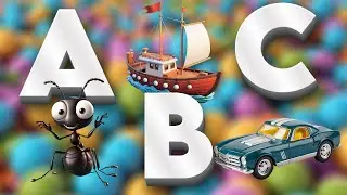 A for Ant | Fun Alphabet Song for Kids | Learn ABCs with Music & Colorful 3D Animation! A B C D