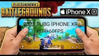 İPhone XR PUBG TEST 2021 GAME PLAY HDR (60 FPS)