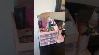 organizing my makeup ASMR🎙️💄💋