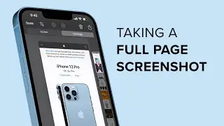 How To Take Full Webpage Screenshots On iPhone (The entire webpage!)