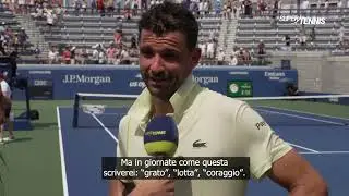 Grigor Dimitrov On Court Interview R32 WIN Super Tennis