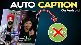 Auto Caption On Android | Automatic Caption Generator | Automatic Subtitle On Android