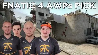 Fnatic 4 AWPs Pick - ESL One Cologne 2015