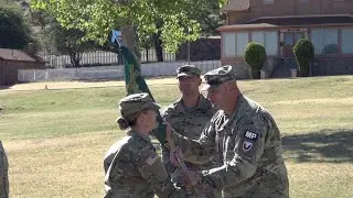 Fort Report MP Change of Command