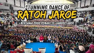 STUNNING DANCE of RATOH JAROE Bersama 2000 Penari Se-Jabodetabek di GOR Gondrong Tangerang