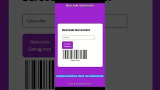 Barcode Generator Full tutorial. Check out now. 