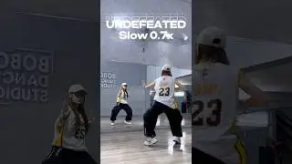 XG - Undefeated (Slow x Mirrored) #bobodancestudio #xg #undefeated