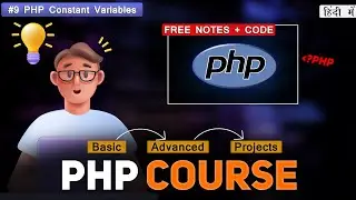 PHP Constant Variables : PHP Tutorial for Beginners - #9