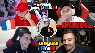 GALEGO, KROOZZ, LENON E SPK FALANDO SOBRE a MELHOR ÉPOCA DA FRANÇA 1,2,3! LARANJAS vs FRANÇA, ROXOS!