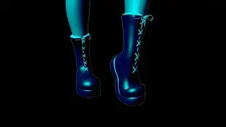[Blender] Weight paint complex shoes fast and easy