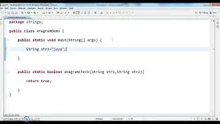 Write a java program to check two Strings are anagrams or not by sorting and comparing strings