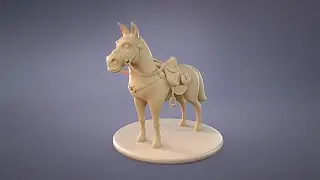 Stylized character — horse