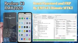 Real me C3 RMX2020 Reset Password And FRP By UMTv2 UltimateMTK2