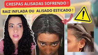 CRESPAS SE ARREPENDERAM DE ALISAR ! QUEREM O CABELO NATURAL DE VOLTA !