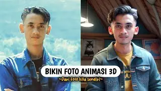 Gampang Banget❗Cara Membuat Foto Animasi 3D Dari Foto Kita Sendiri