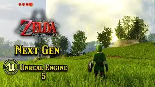 Zelda Twilight Princess Next Gen: Hyrule Field - Unreal Engine 5